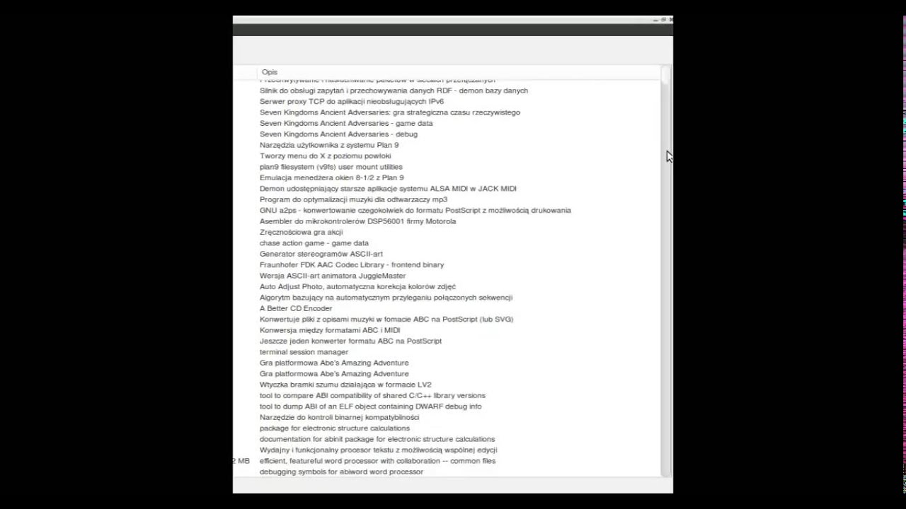 gtk 3.14.4 - Scrolling (scrollbar)