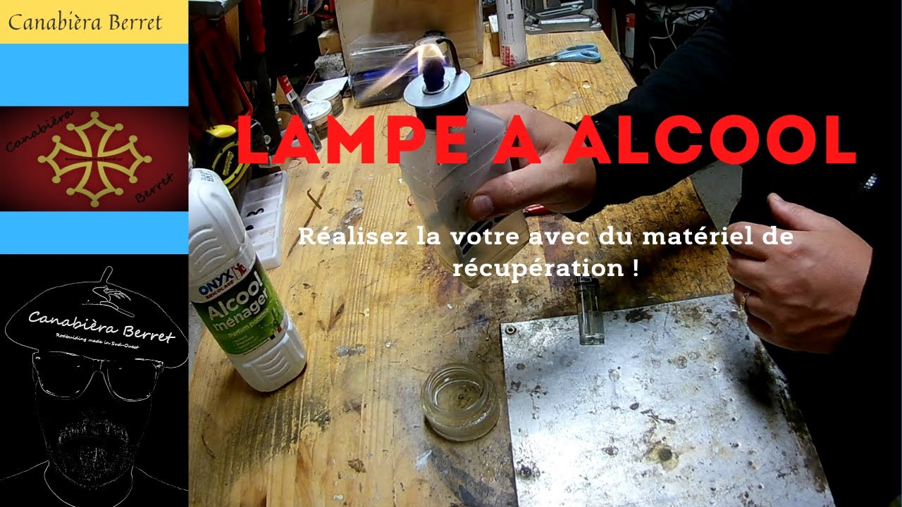 Réaliser votre lampe à alcool/débulleur à vernis. ( Rodbuilding )