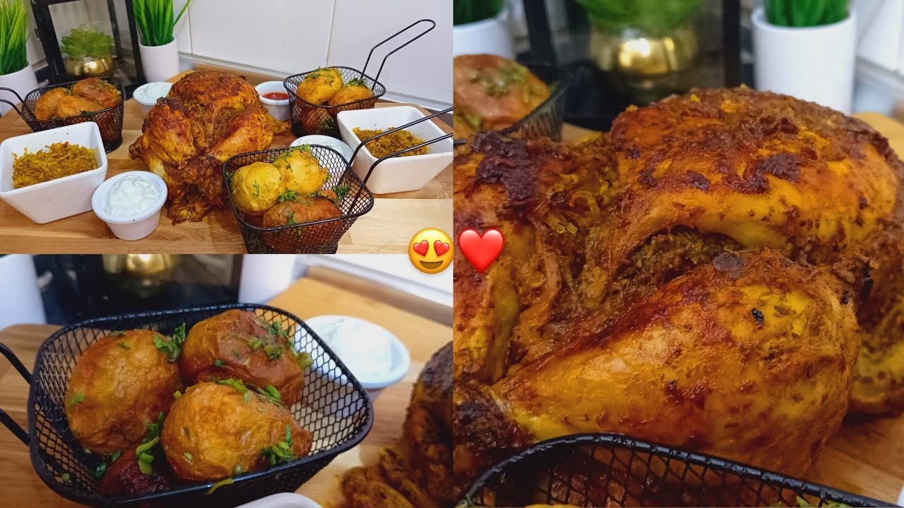 الدجاج معمر ومحمر  طايب غير فالفرآن بلى تماة بلى عداب الدجاج بالشعرية الصينية وخلطة سحرية👌😍