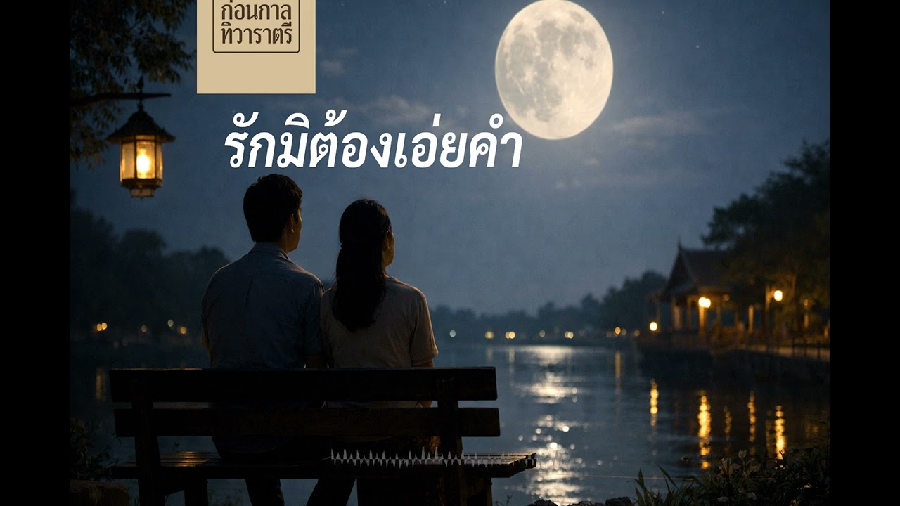 รักมิต้องเอ่ยคำ ก่อนกาลทิวาราตรี | เพลงไทยร่วมสมัย ฟังสบาย ระนาดละมุน ยามราตรี