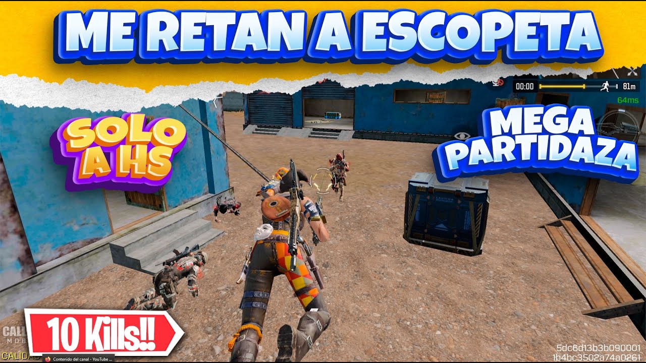 ME RETAN A JUGAR SOLO A ESCOPETA Y SORPRENDO A TODOS EN ESTA PARTIDA DE BATTLE ROYALE EN COD MOBILE