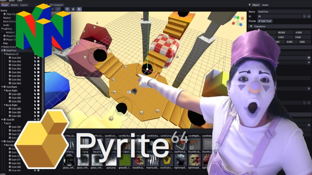 ¿¡Un motor de juegos para Nintendo 64!? | Pyrite64