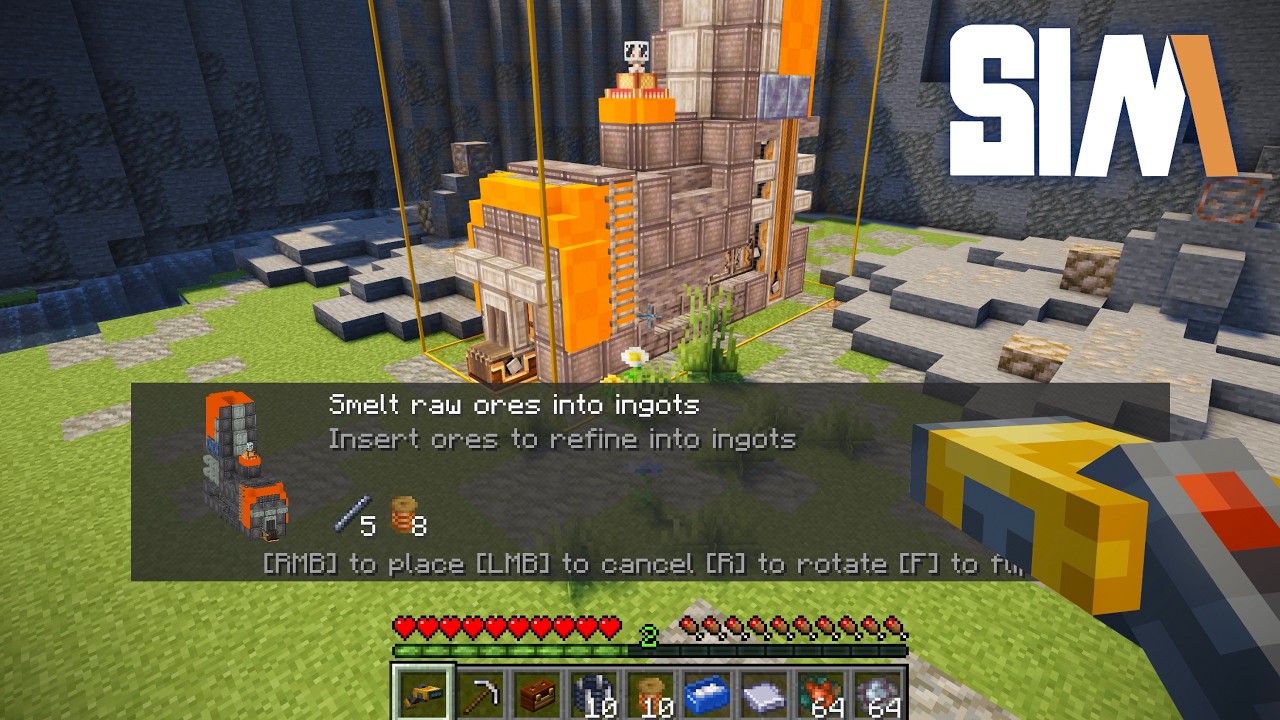 Saving my Satisfactory modpack | Satisfactory in Minecraft