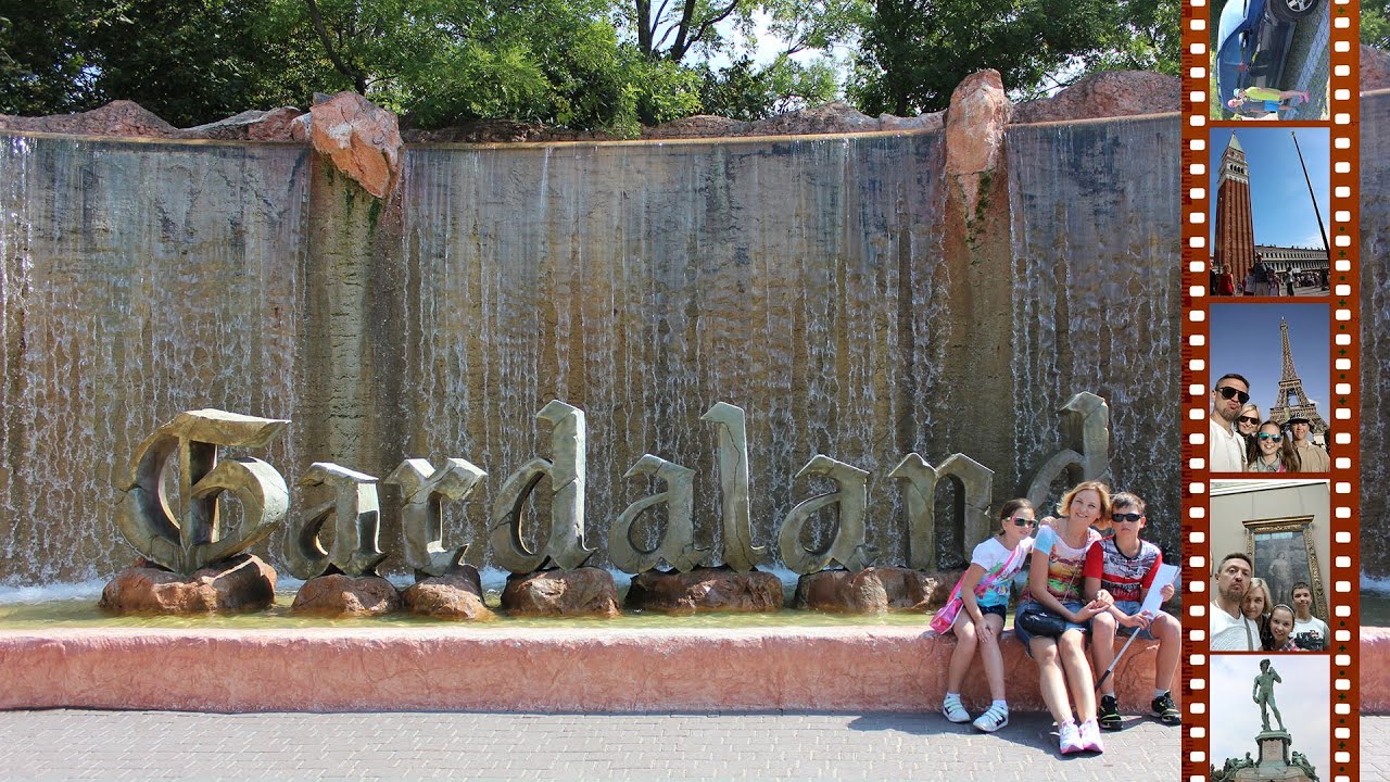 Отдых в Италии. Заехали в Gardaland. Обязательно к посещению!