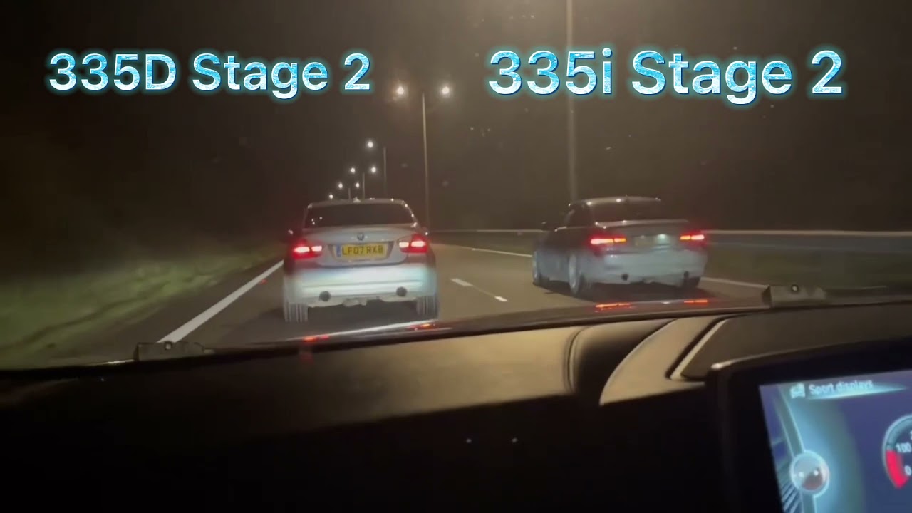 BMW 335d Stage 2 VS 335i Stage 2
