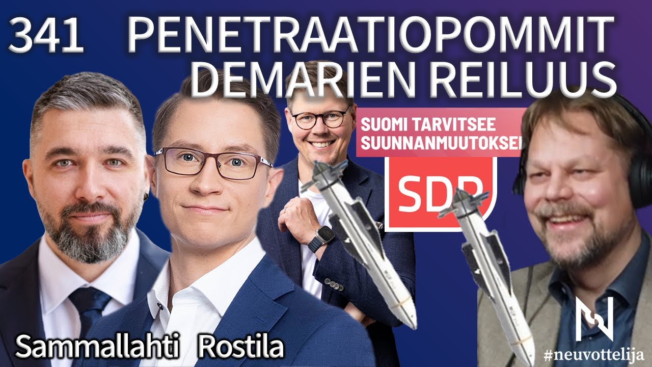 Penetraatiopommit Demarien reiluus | Sammallahti Rostila | #neuvottelija 341