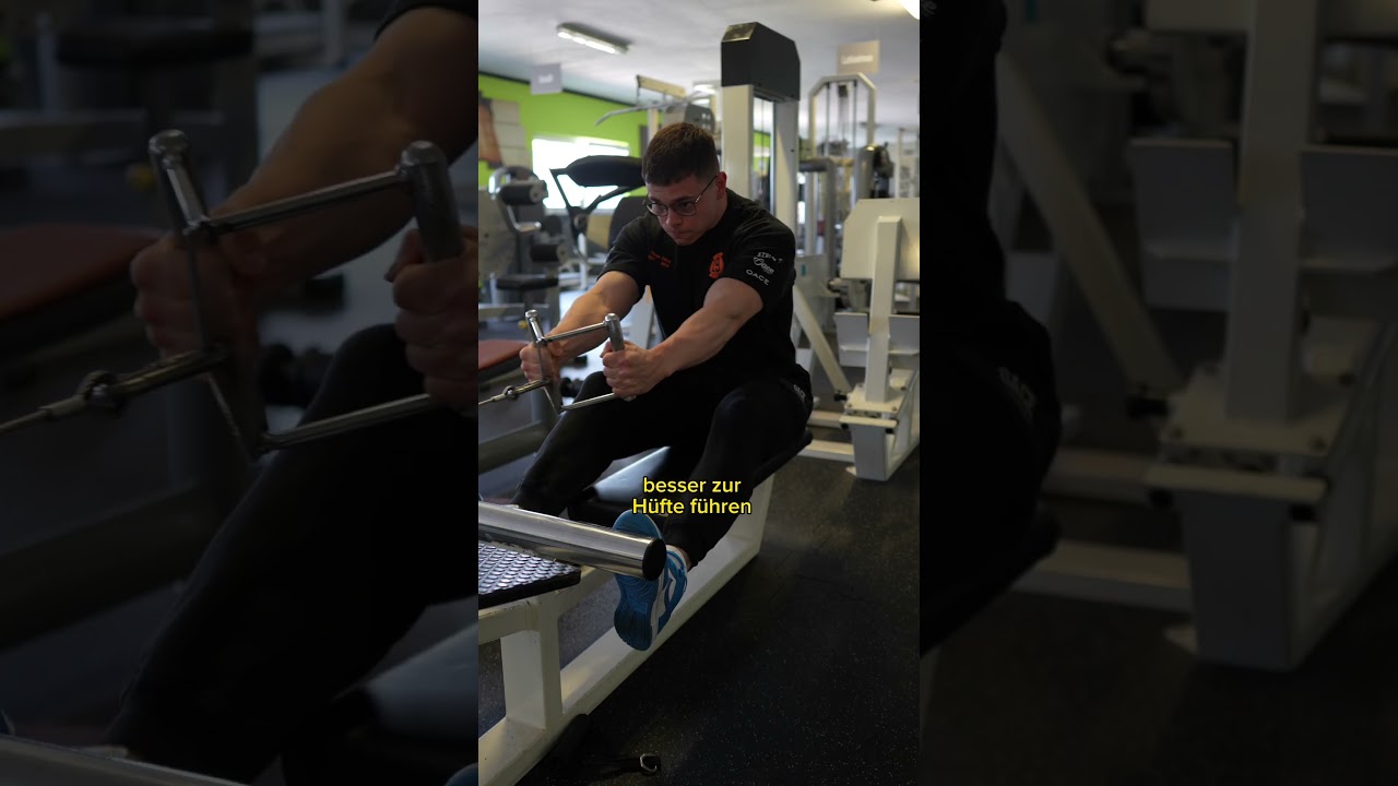 Tipp f&uuml;r enges Rudern🔥🤝 #fitness #muskelaufbau #muskeln #training