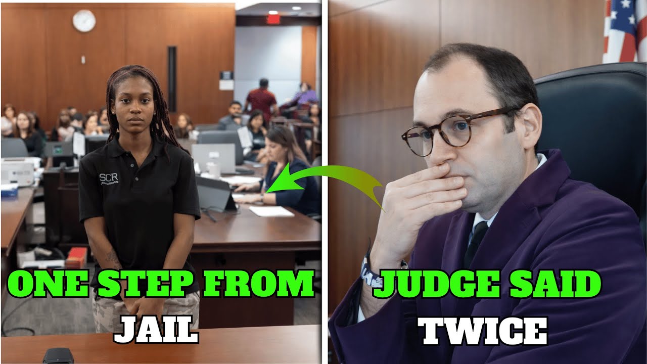 Judge Warns Defendant: One Mistake Could Send Him To Jail!