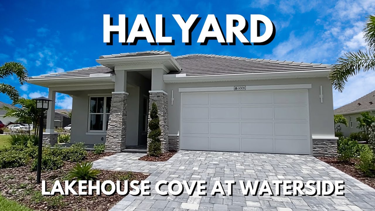 Luxury Living in Lakehouse Cove at Waterside | Halyard Model  Lakewood Ranch