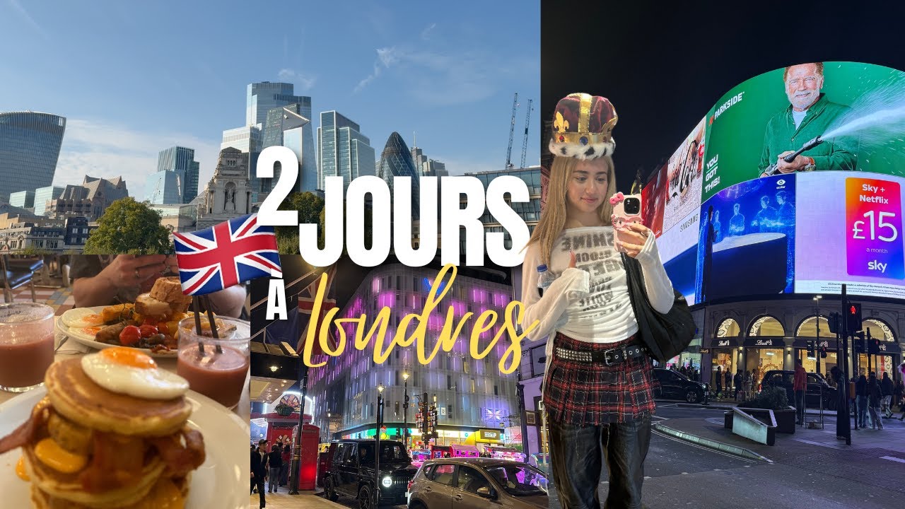 UN WEEK-END À LONDRES 🇬🇧 (vlog)