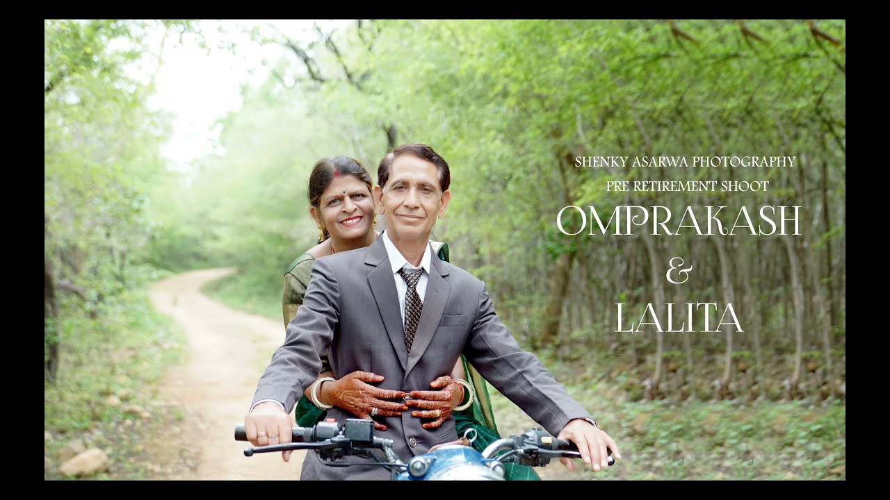 PRE RETIREMENT SHOOT II MRS. LALITA & MR.OMPRAKASH II SHOOT BY SHENKY ASARWA PHOTOGRAPHY BHILWARA