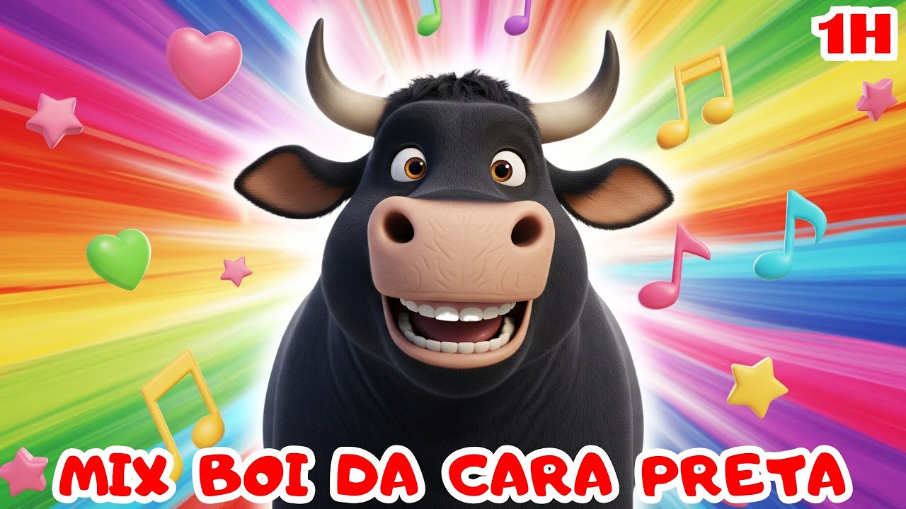 Top Mix do Boi da Cara Preta🐂 | Música Infantil Divertida