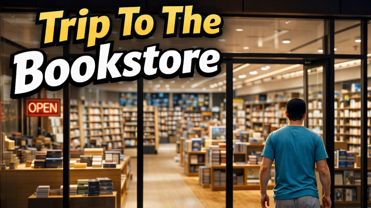 Steve's Trip To The Bookstore