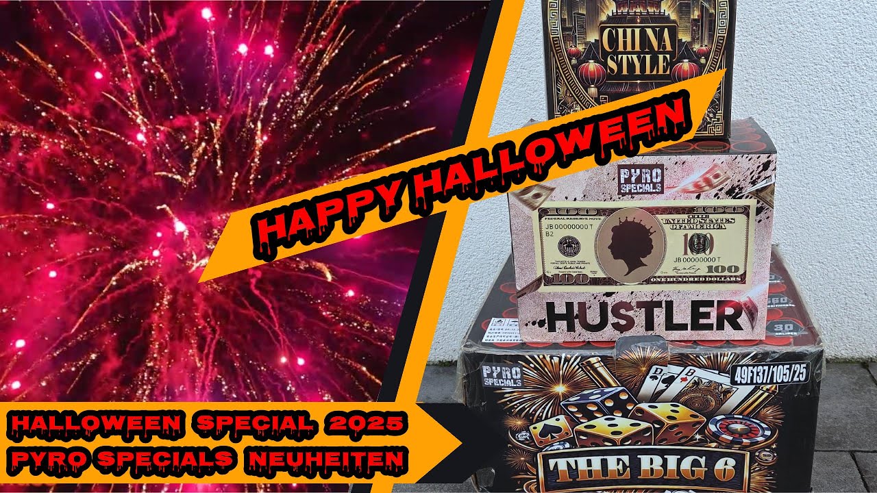 PYRO Special /// Halloween Special 2025 mit Pyro Specials