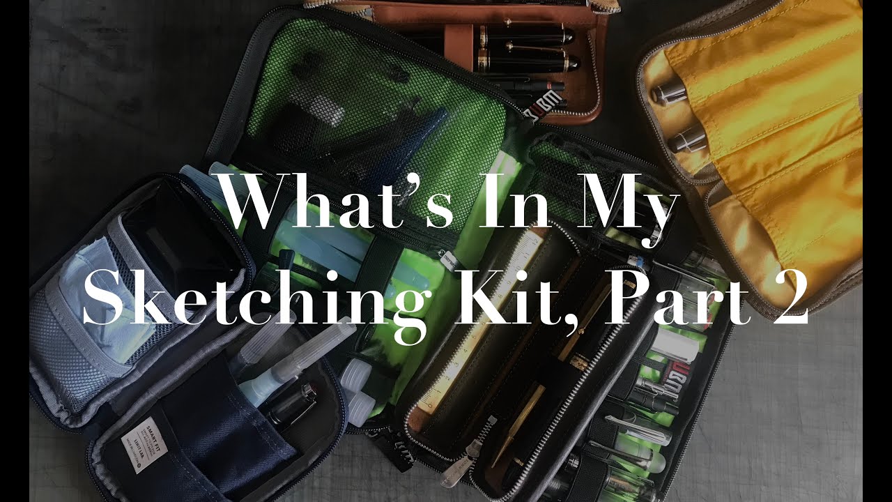 What's In My Sketching Kit, Part 2