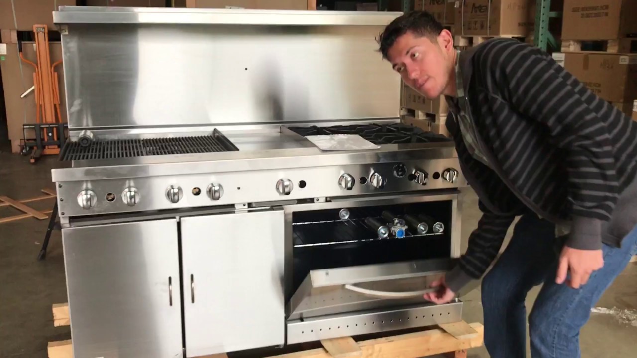60 ins American  range  ranges burner commercial oven ovens RESTAURANT EQUIPMENT