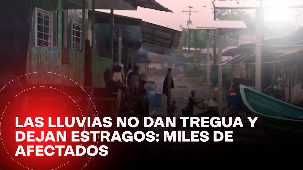 Las lluvias dejan estragos en el país: estos son los principales territorios afectados