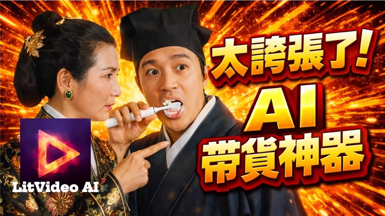 別再付冤枉錢了！LitVideo AI 終身方案太佛心！整合頂級模型Sora 2、Veo 3、Kling 模型一次擁有， AI 影片 / AI 音樂 / 數字人賣貨，省下每個月數千元的 AI 訂閱費！