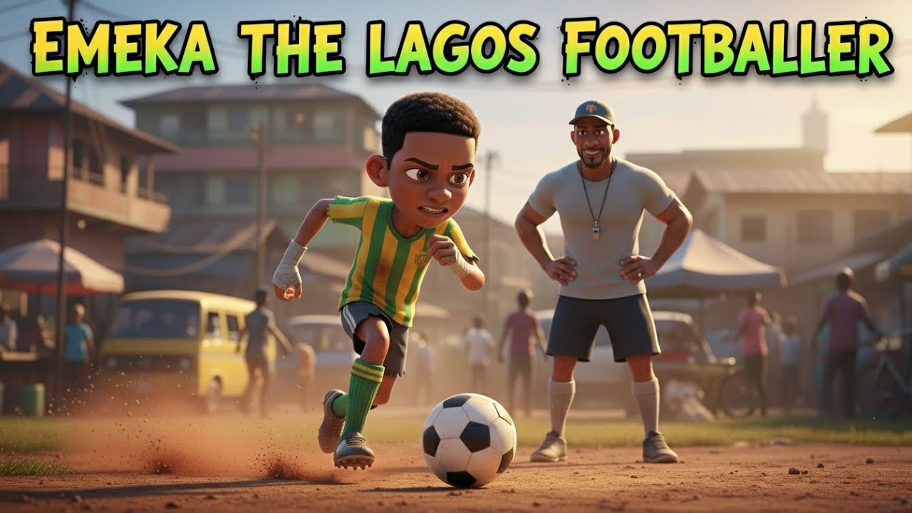 EMEKA THE LAGOS FOOTBALLER  - New Nigerian Animation Cartoon