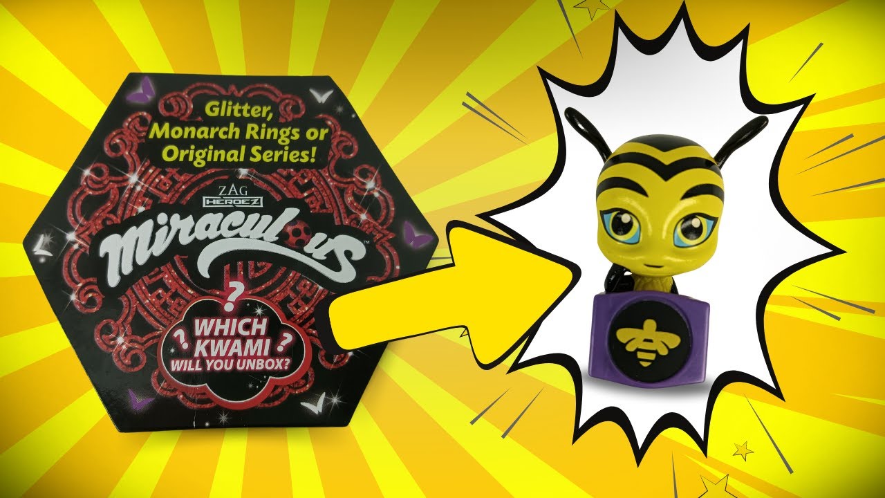 Monarch Rings Kwami Surprise Miracle Box | Full Case Opening | Miraculous Ladybug