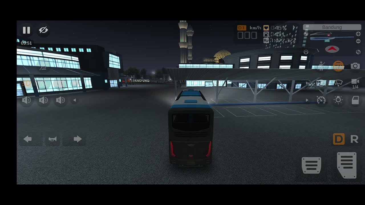 Bus Simulator driving game video Delhi to kharagpur