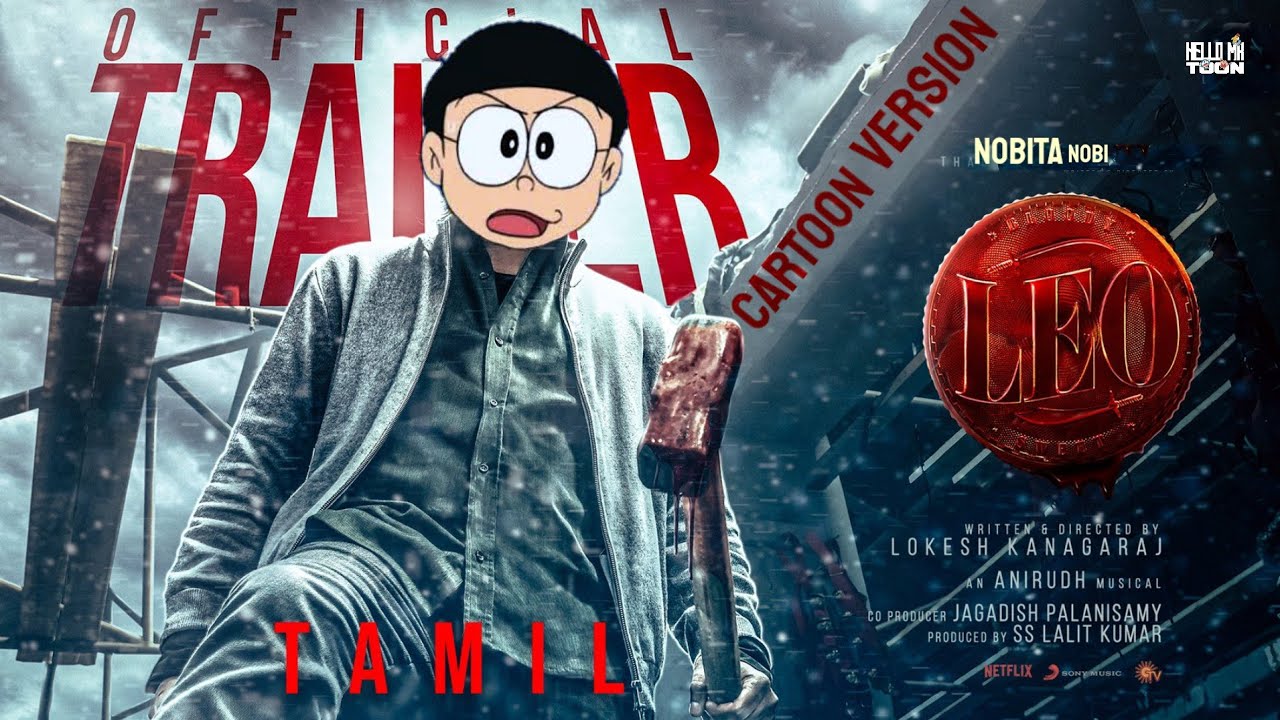 LEO - Official Trailer|Cartoon Version|Thalapathy Vijay|Anirudh|Lokesh Kanagaraj|Hello MR Toon 😄