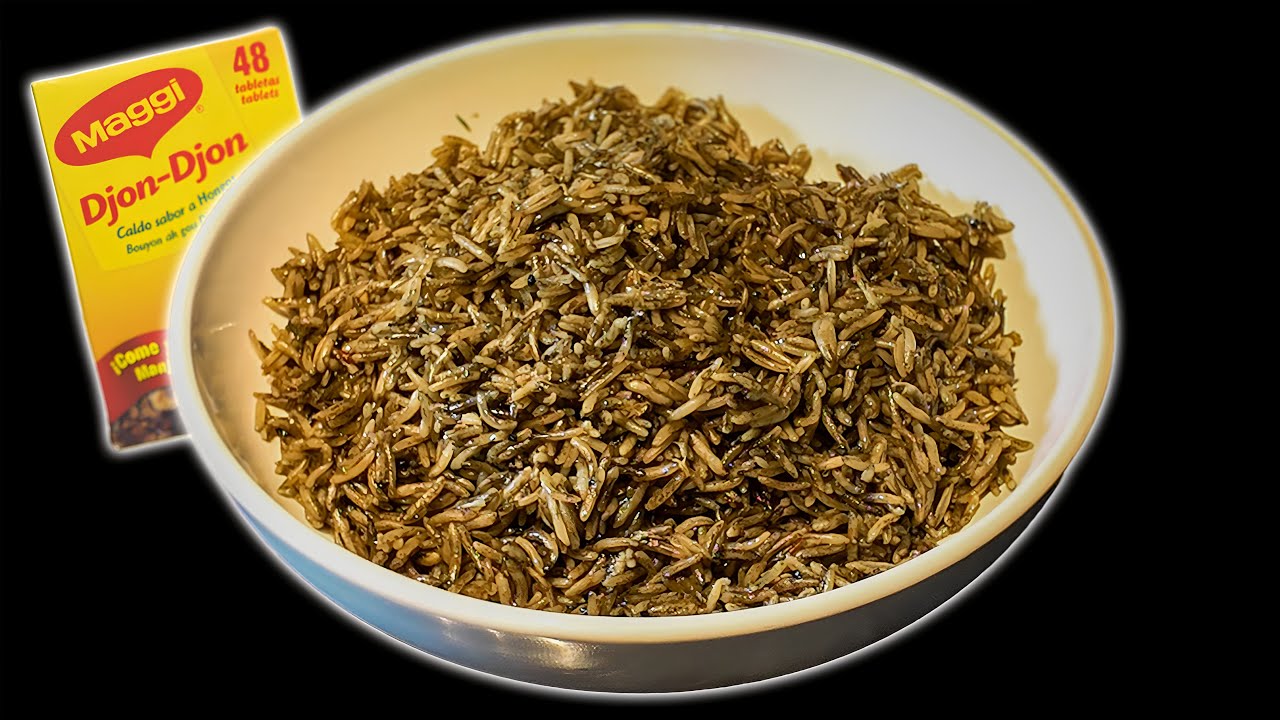 This Haitian Rice Hit Different (Black Mushroom Rice)