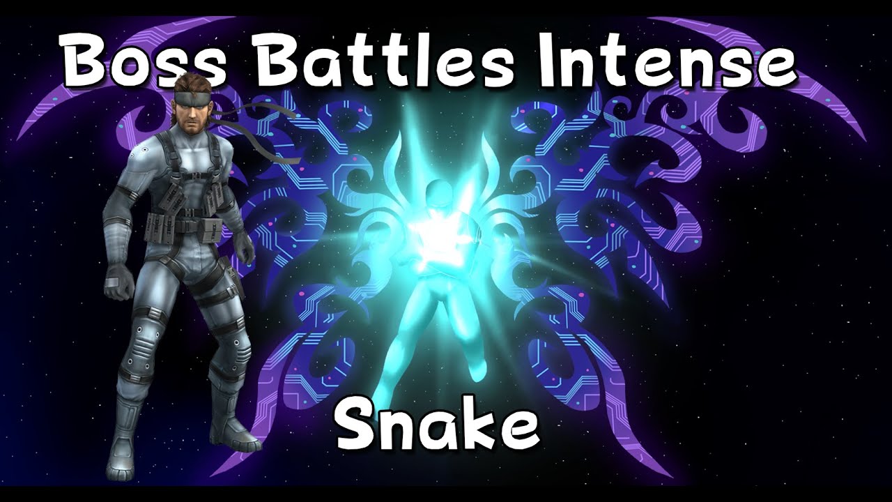 Super Smash Brothers Brawl - Boss Battles Intense - Snake