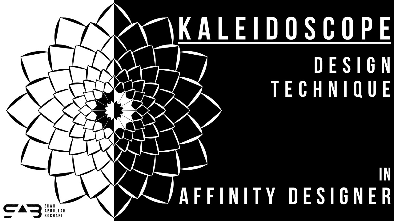 Kaleidoscope Design Technique in Affinity Designer