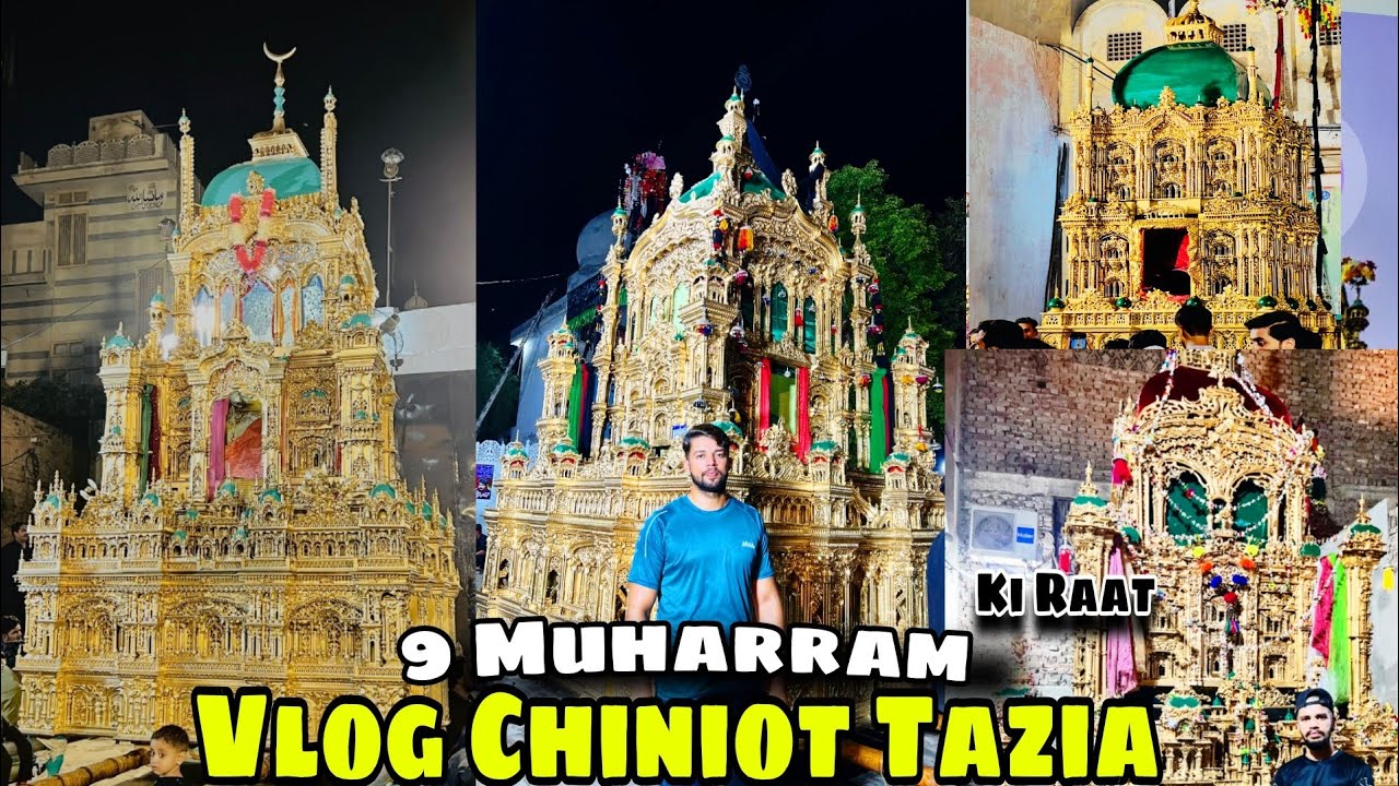 9 Muharram Ki Raat || 4 Darbar || Shadi Malang || Kasai || Qazi || Kamanger || Chiniot||16 July 2024
