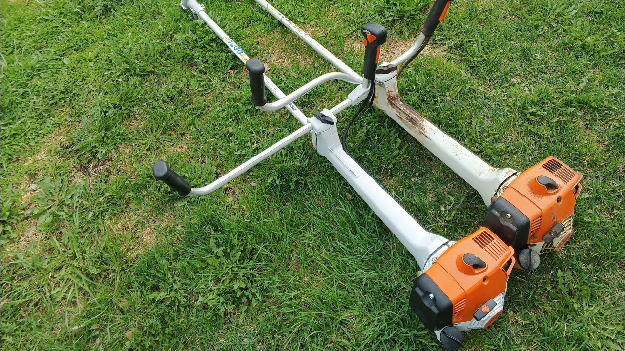 Stihl fs 450k. Сравниваю с fs 450.