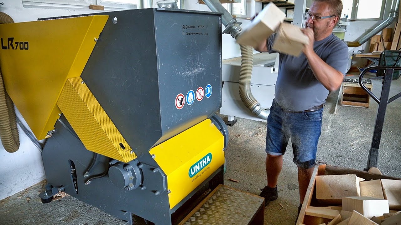 Holzbau Rohrmoser relies on UNTHA to heat its business premises as well as the residential building