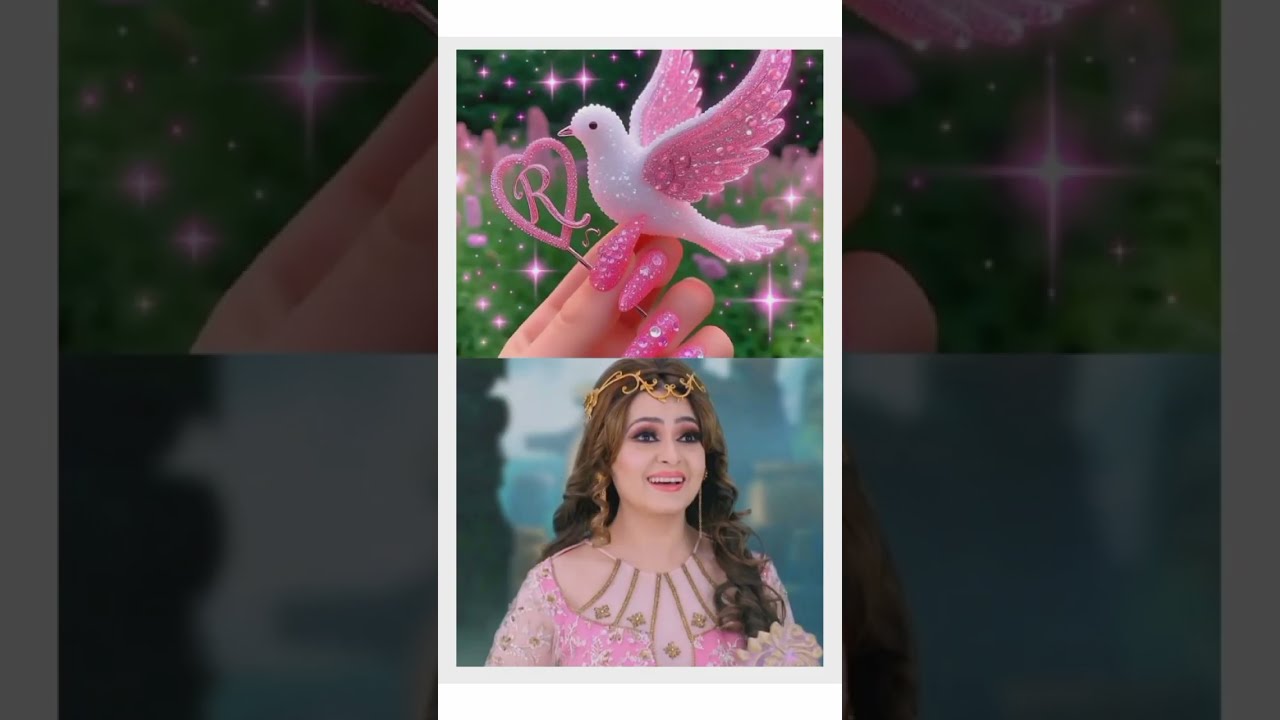 Pari🥰 🆚 Cake🎂, all Name letter Grawn 👗 and shorts dress👗 || 2025 New trending video #beautiful #pari