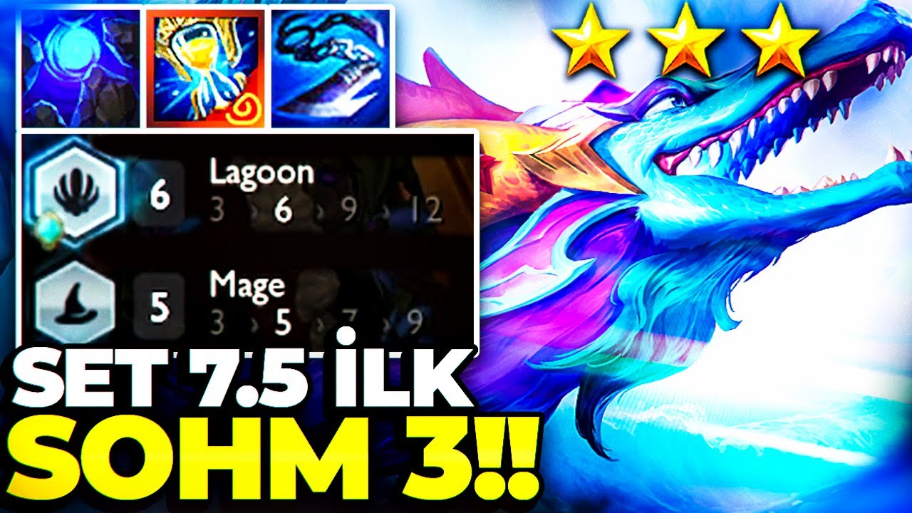 SET 7.5 İLK SOHM 3!!⭐⭐⭐ | HOLYTHOTH TFT