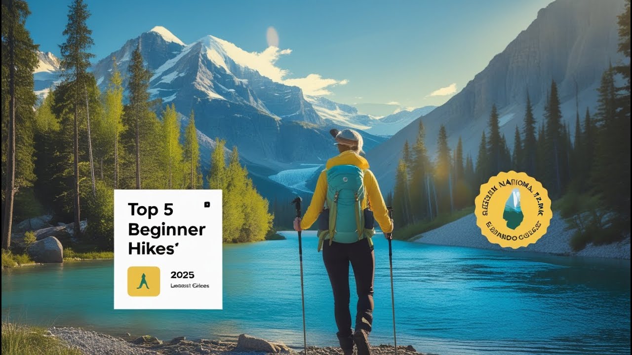 Top 5 Beginner Hikes in Glacier National Park (2025) | Easy Trails & Epic Views!