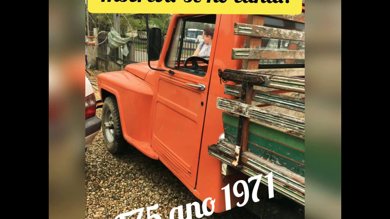 Ford F75 4&times;4 ano 1971