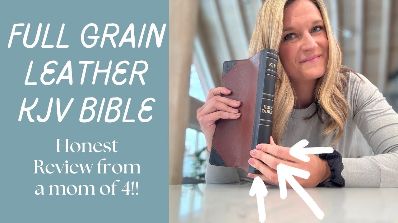 Exceeded Excitations! Full Grain Leather KJV Bible from Christian Art Publishers