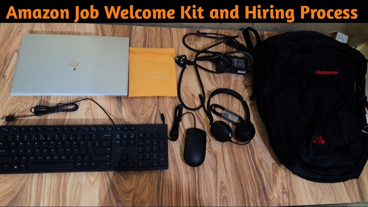 Amazon Job Welcome kit Unboxing and Hiring Process | How to get a Job in Amazon?