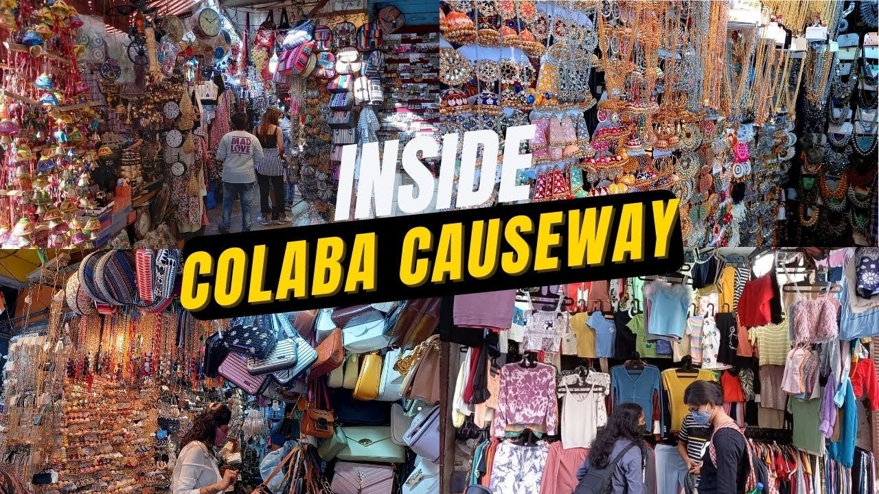 COLABA CAUSEWAY MARKET MUMBAI | COLABA CAUSEWAY SHOPPING| JEWELRY, HANDBAGS, SHOES & MORE