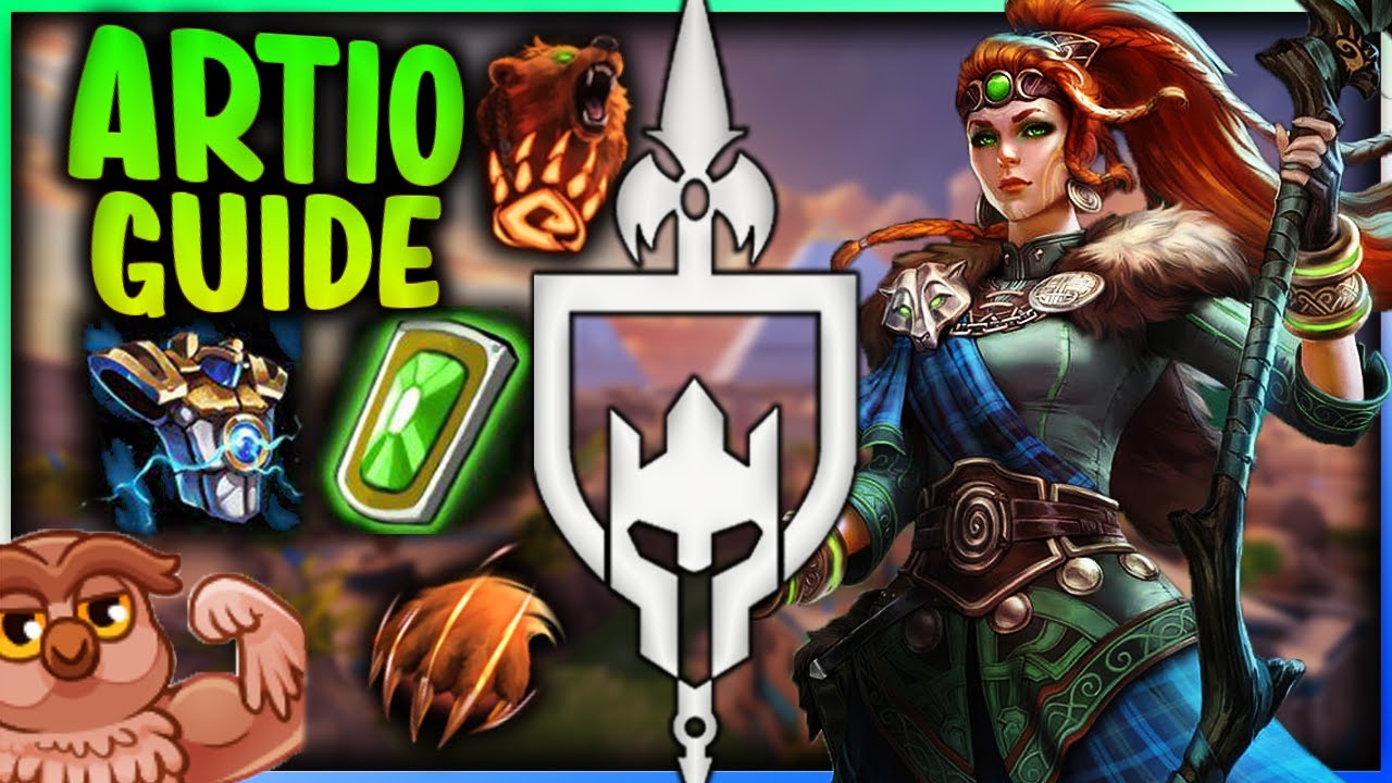 ARTIO SOLO GUIDE: THE BEAR LOVES HEALING META! | Incon | Smite