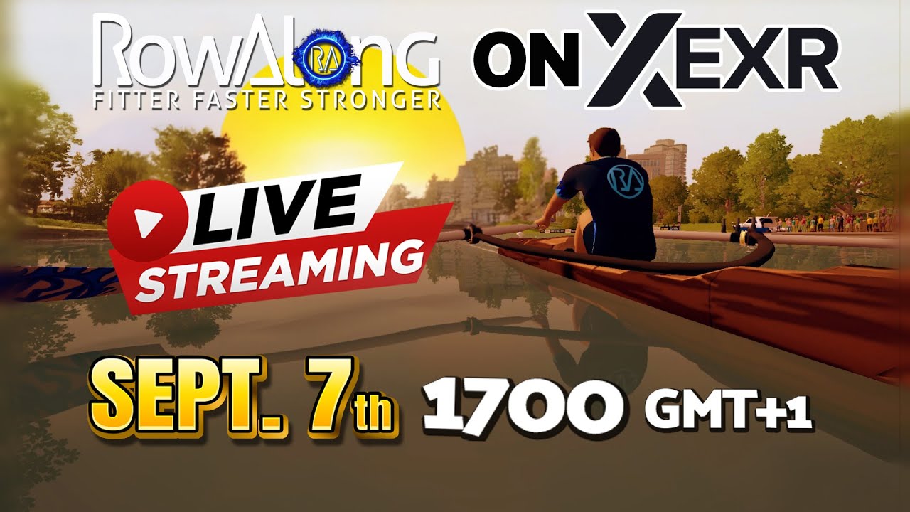 🔴 LIVE 30 Minute Group Row: 7th September  17:00 GMT+1 -  All Levels -  Any Rowing Machine