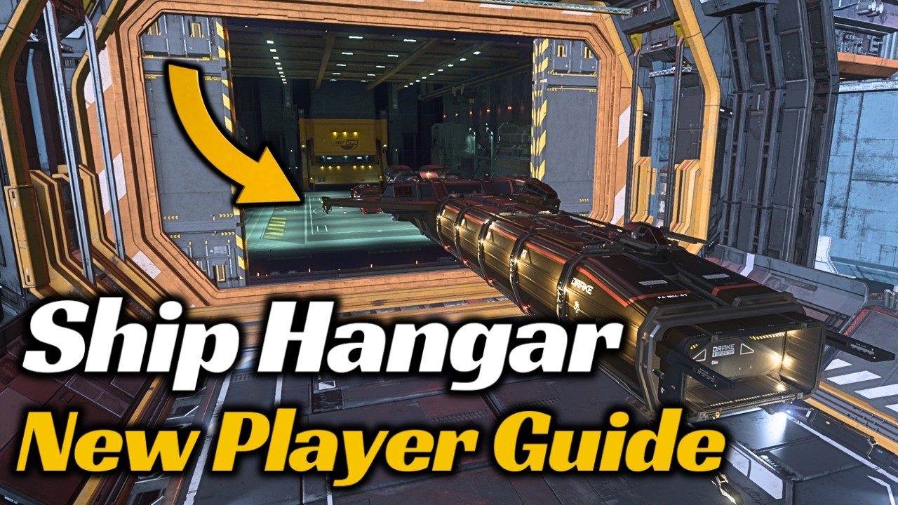 ⛔️Star Citizen for Beginners: What YOU Need to Know about Ship Hangars in 2026: New Player Guide