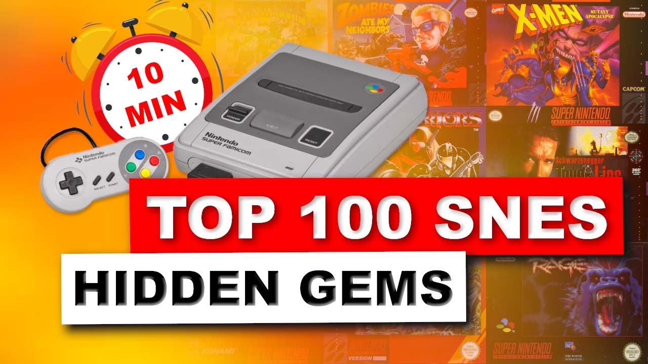 100 лучших скрытых сокровищ SNES за 10 минут