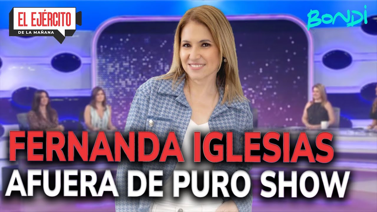 &iquest;POR QU&Eacute; SACARON A FER IGLESIAS DE 