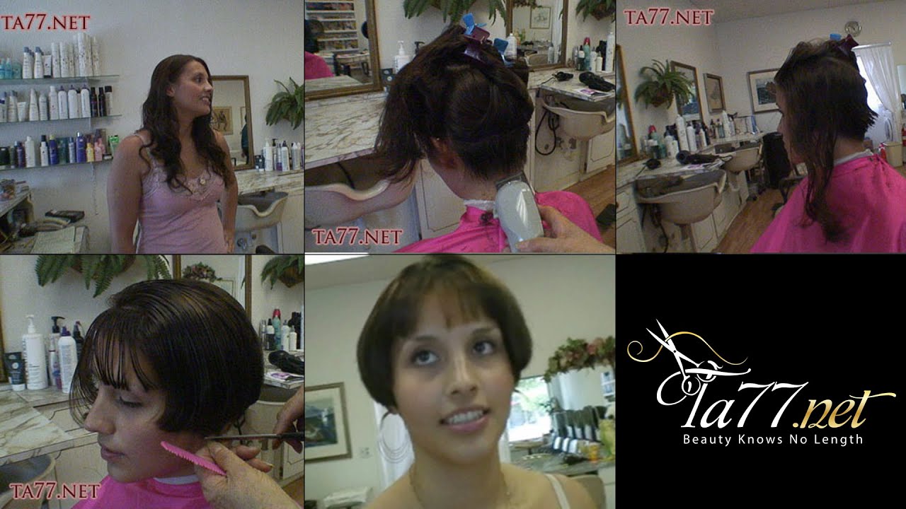 Salma - Pt 1: Long to Short Wedged Bob (Free Video)