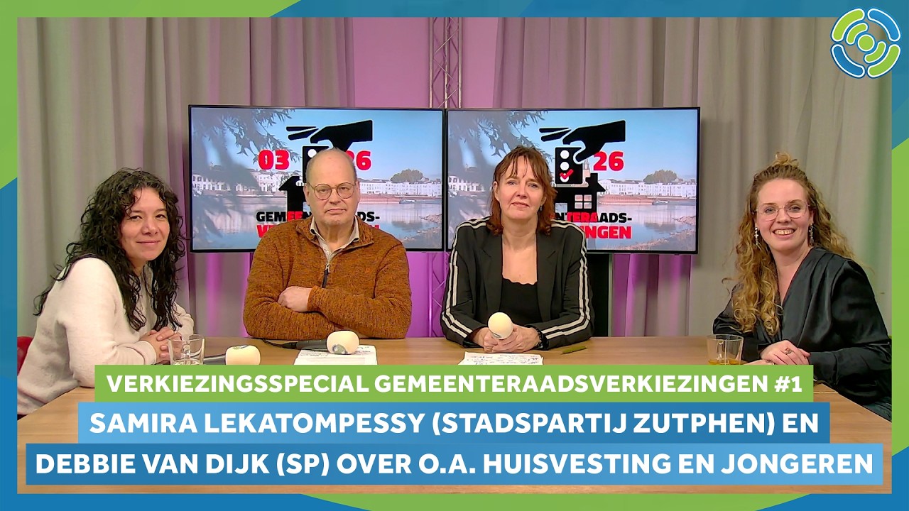 Verkiezingsspecial #1 - SP en Stadspartij Zutphen-Warnsveld | Zutphen Aan Tafel