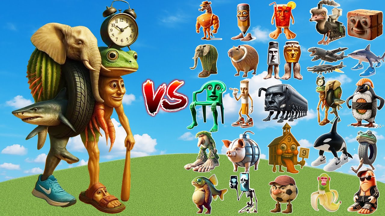 TRIPA TROPA TRALALA vs All Italian Brainrot Bosses | Minecraft Mob Battle