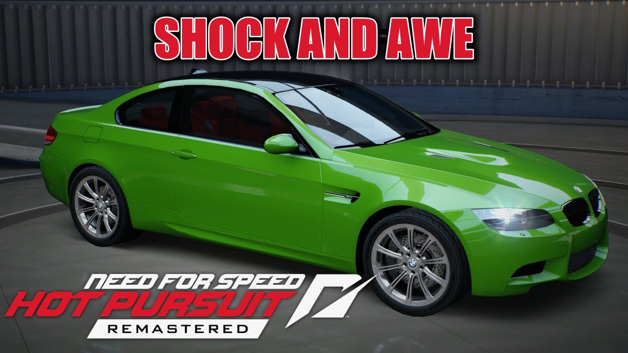 Need for Speed Hot Pursuit Remastered – Shock and Awe - BMW M3 Gameplay