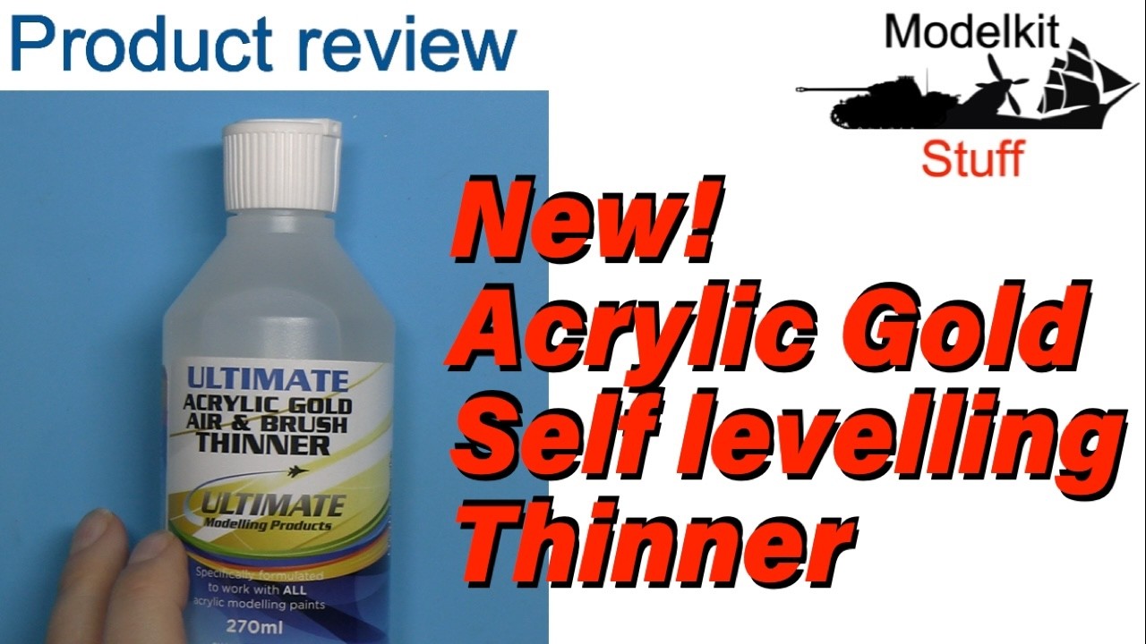 Product review, Ultimate Acrylic Gold Air & brush Thinner