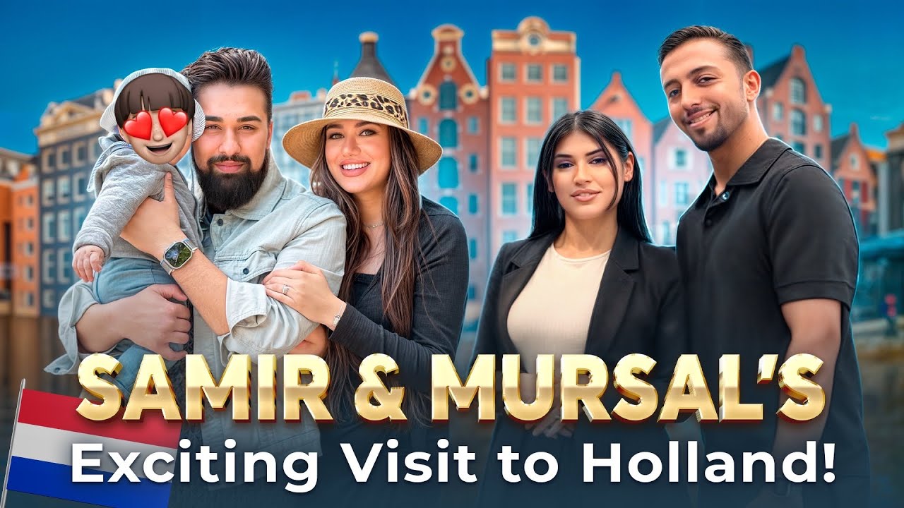 Why didn't Mursal laugh at her wedding | @mursalsamir Visit Diyan | مُرسل و سمیع به هلند سفر می‌کنند